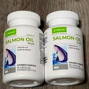 2pack NeoLife Omega III Salmon Oil Plus 90 softgels